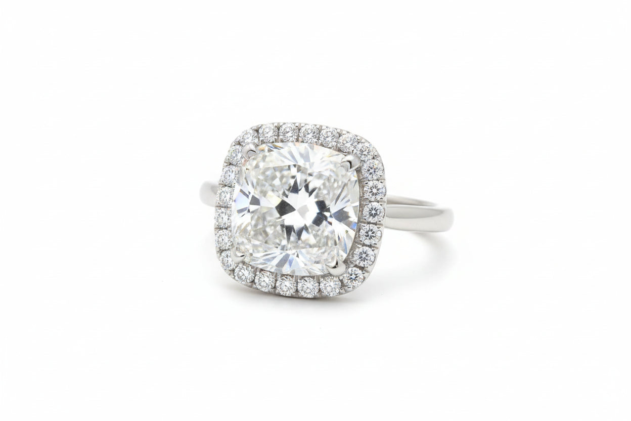 Silver-tone with platinum Elegant Vintage Crystal-look Rings